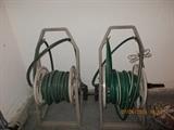 Hose and reel x 2