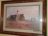 Framed art 1800's