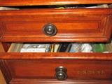 Executive desk drawers