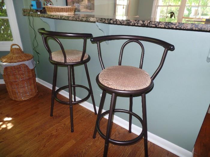 Matching bar stools