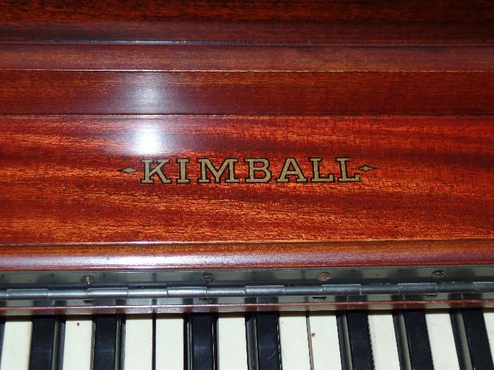 Kimball upright piano 