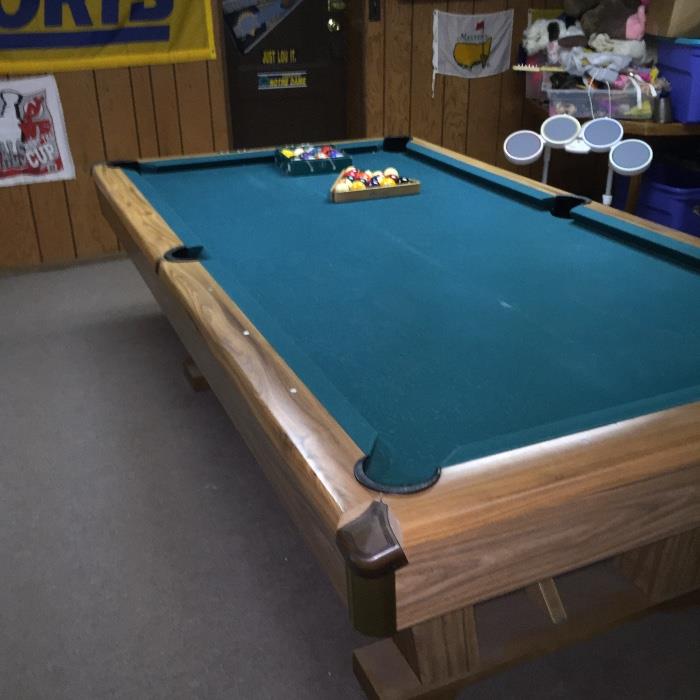 High End Brunswick Pool Table priced to sell