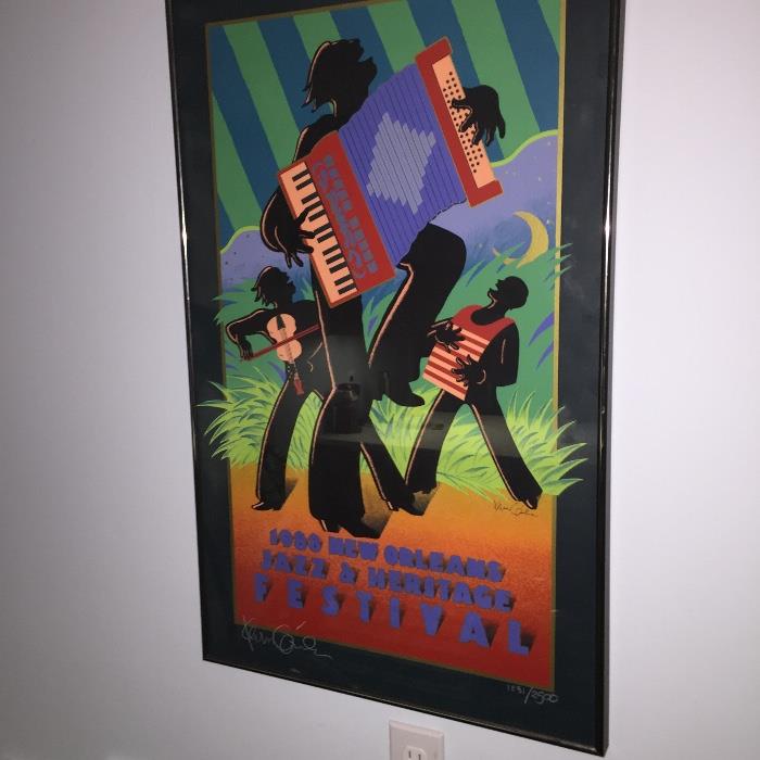 New Orleans Jazz Festival posters