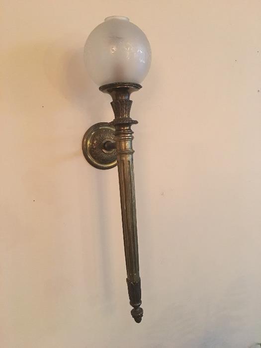 Or/antique wall lamps/sconces