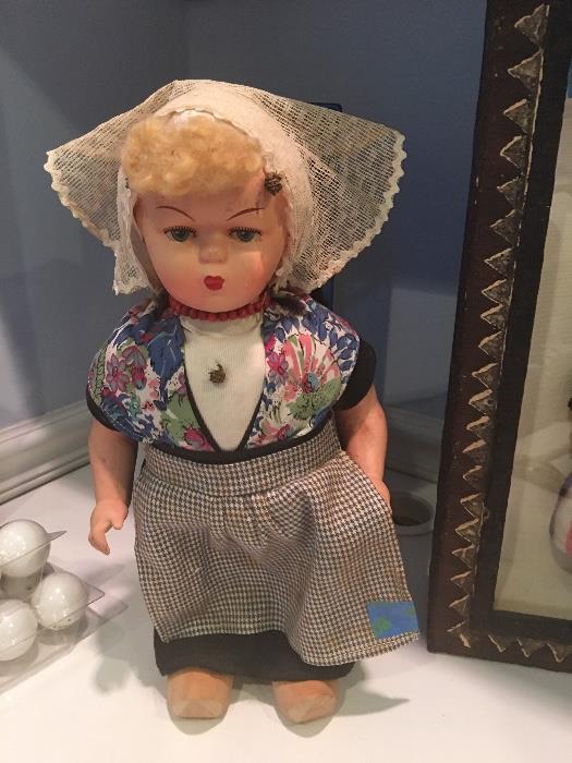 Antique Dutch doll 