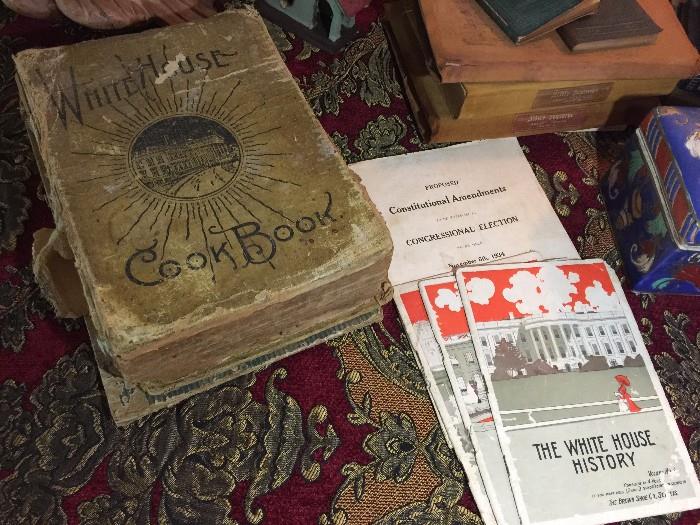 Early 1900's White House Cook Book