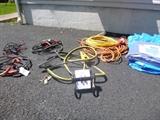 Jumper Cables, Trouble Light, & More