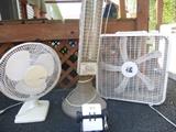 Fans and a Heater