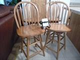 Set of Four Counter Chairs
