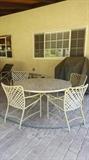 Mid century Brown Jordan patio furniture