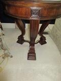 Pulaski quality furniture 2 round end tables and matching coffee table