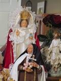 Infant of Prague, Saint Therese Statue with box Lenton
