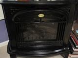 Dimplex portable space heater fireplace
