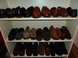 Name brand high end shoes...10D Johnston & Murphy and much more. Professionally conditioned and polished.