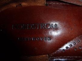 Name brand high end shoes...10D Johnston & Murphy and much more. Professionally conditioned and polished. Nordstrom
