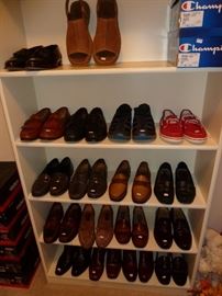 Name brand high end shoes...10D Johnston & Murphy and much more. Professionally conditioned and polished.