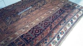 Shairwan Rug Baluch or Kazak design 53x106inches