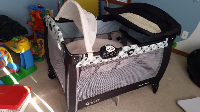 GRACO Pack n Play...changing table, napper...infant & toddler