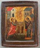 One of several very high quality icons in the sale