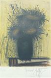 84) Bernard Buffet Lithograph Les Tournesols
