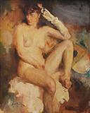 William Foster Oil/Canvas Nude