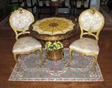 Gilt Continental Chairs
