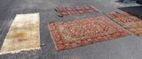 A fine assortment of Persian Rugs to include Kilim, Hamadan, Kirman and more......