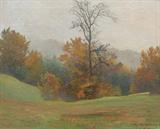 Lot 36:  VOLKMANN, Hans Richard Von, (German, 1860-1927): Pastoral Landscape, Oil/Canvas Est. $2000/4000**
