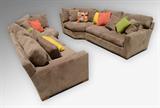 Crate & Barrel 4 Piece Sectional