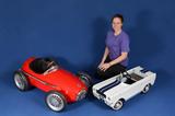 1960's Ferrari & Mustang Pedal Cars