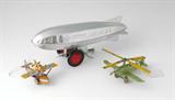 Toy Zepplin, Autogyro, & Dornier 18 German Toy Plane