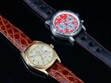 1048) 18K Gold Rolex Presidential Watch CA. 1970’s; 1047) Choppard Mille Miglia 8915 Rossa Corsa Li. Edition Watch.