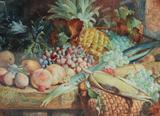 Lot 1046:  Large W.E.D.Stuart Floral Still Life Watercolor