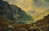 Lot 1083:  George Melvin Rennie Highland Oil/Canvas