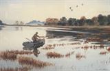 Lot 1175:  CHURCHILL ETTINGER WATERCOLOR
