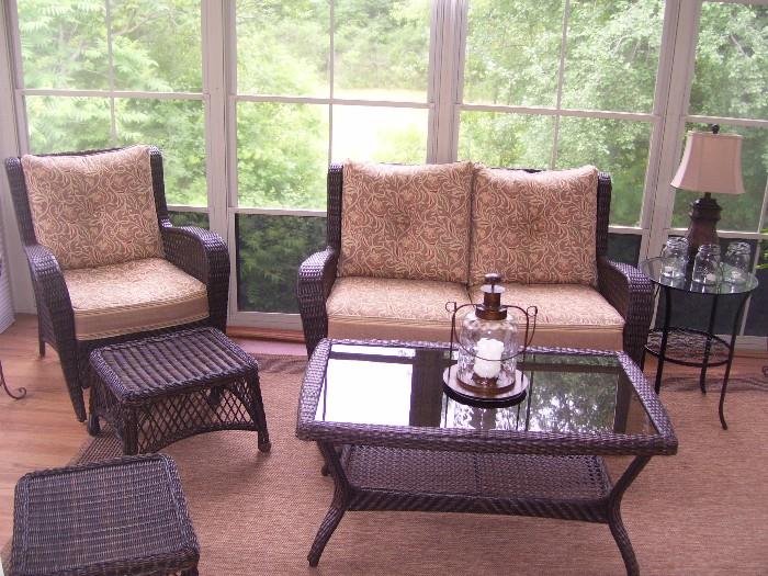 Wicker furniture from Bordines.