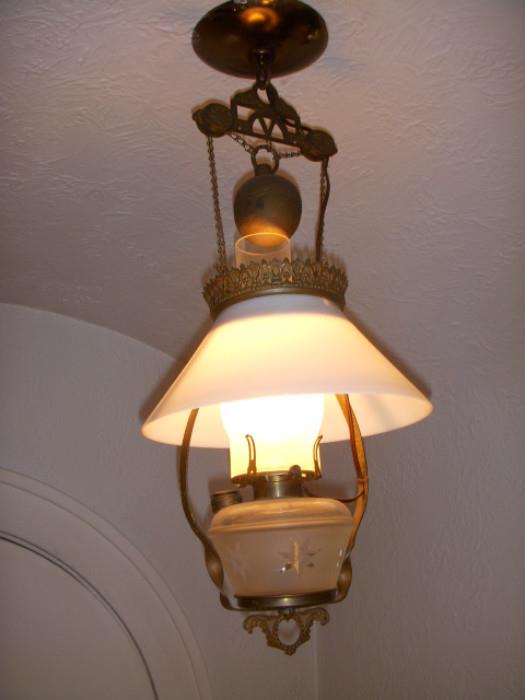 Hanging lamp...smaller size with 10" shade