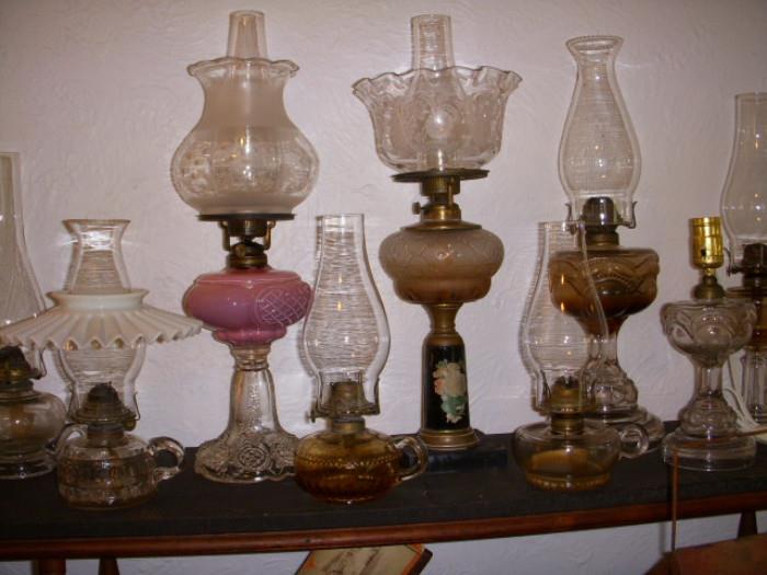 NICE selection of oil lamps 