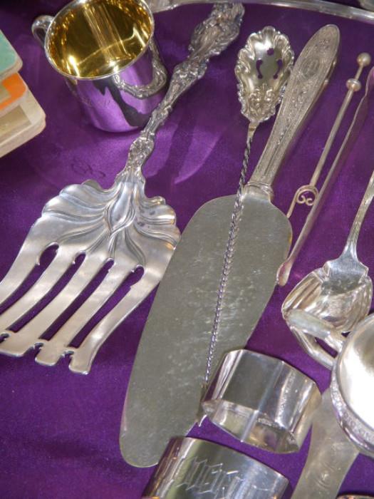 Sterling, including Whiting "Lily" Asparagus serving fork.