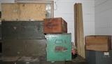 Several WW2 trunks footlockers