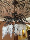 Wisteria Chandelier:
Owners paid $9000 for this chandelier purchased from an art source. It comes apart very easily and is also very easy to clean. We're asking $3750 and there is no tax. Please contact Whitney 2176496288 text/call with any questions and interest! 