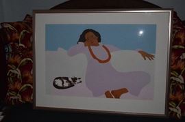 Pegge Hopper limited edition signed serigraph. 93/285