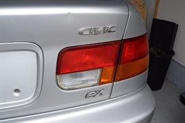 1998 Honda Civic; two door with sunroof