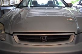 1998 Honda Civic; two door with sunroof