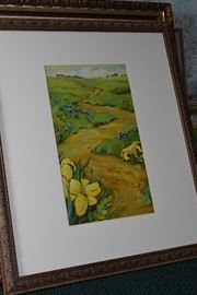 Original artwork by Pam O'Neil entitled "Country Path"