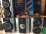 Sony sound system, 4 parts