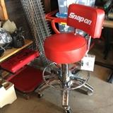 Brand New with tags Snap on tools very comfortable shop chair, can you spell Fathers Day?