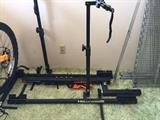 Hollywood bike bicycle racks, eight to stand up bike, additional four car carriers that attach to these, hold up to 4 bikes each, all new, car carrier units sold separately.