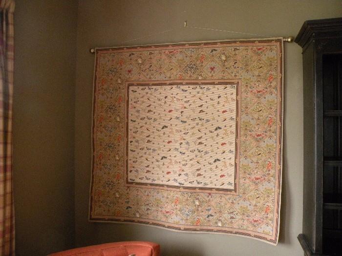 Tapestry purchased in France at Chenonceau Chateau