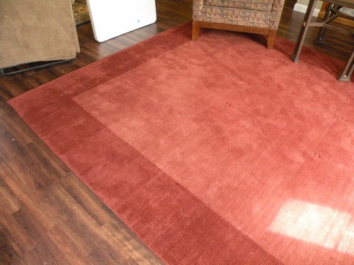 9x7 bordered rug